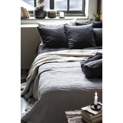 Pude velour antracit, 50 x 70 cm