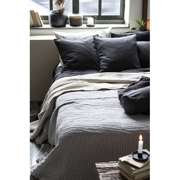 Pude velour antracit, 50 x 70 cm