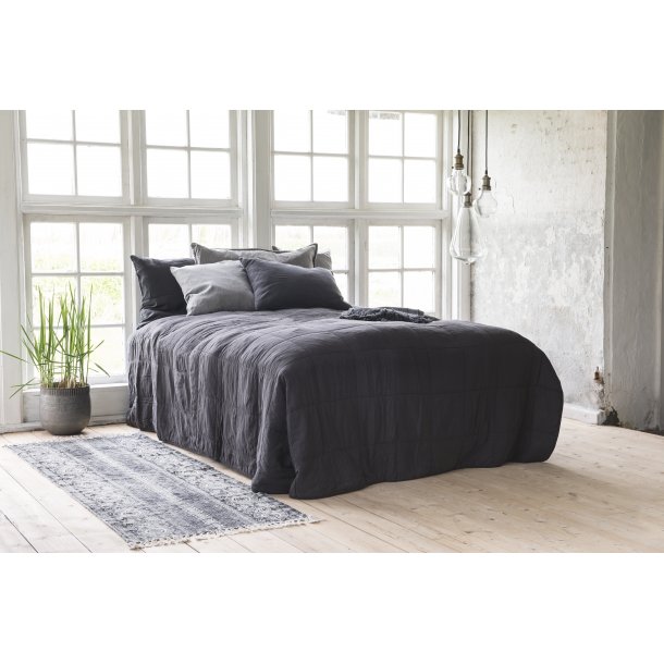 Pude velour smoke, 50 x 70 cm