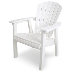 Seashell Adirondack spisestol