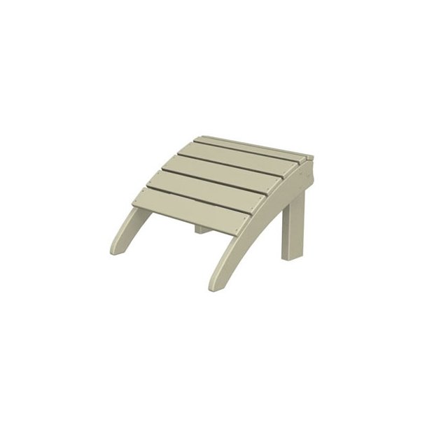 Seashell Adirondack skammel